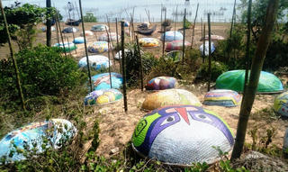 Tháo dỡ con đường thuyền thúng dài nhất Việt Nam