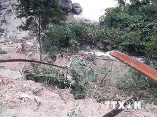 Vĩnh Phúc: Tìm thấy thi thể hai mẹ con bị lũ cuốn trôi