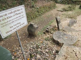 Khai quật khảo cổ tại di tích Chăm Phong Lệ