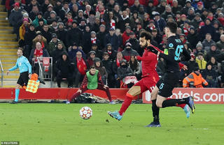Champions League: Thua Inter, Liverpool vẫn giành vé vào tứ kết