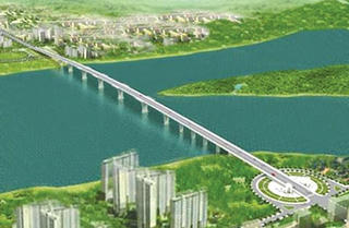 Xây cầu vượt sông nối Hà Nội với Hà Nam