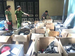 Bắt 13 đối tượng tiêu thụ phụ tùng ô tô trộm cắp