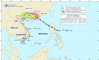 Bão số 7 đi vào đất liền Trung Quốc, Bắc Bộ có mưa lớn diện rộng