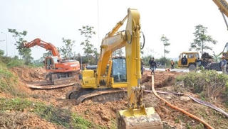 Khởi công đường ống dẫn nước sông Đà số 2