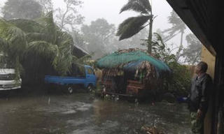 Siêu bão Haima tàn phá miền bắc Philippines