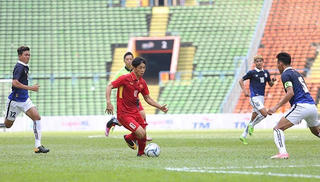 U22 Việt Nam - U22 Campuchia 4-1: Giữ vững ngôi đầu bằng chiến thắng đậm