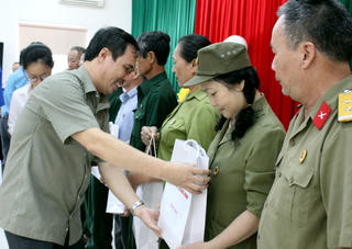 Quận Cẩm Lệ thi Chi hội trưởng cựu chiến binh lần thứ I