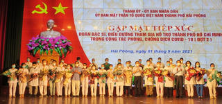 Hải Phòng: Bác sĩ ngoài công lập hỗ trợ TP Hồ Chí Minh chống dịch