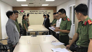 Mở rộng điều tra vụ án Đại học Đông Đô: Truy tố 10 bị can tội giả mạo trong công tác