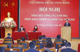 Văn phòng Trung ương Đảng tổng kết công tác năm 2021
