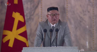 Chủ tịch Triều Tiên Kim Jong-un có bài phát biểu hiếm hoi trong lễ duyệt binh mừng ngày thành lập đảng