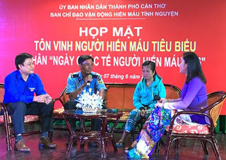 Cần Thơ: Có người hiến máu hơn 50 lần