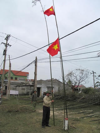 Chợ nêu làng biển