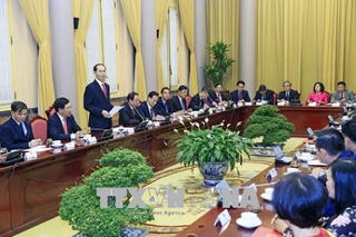 Chủ tịch nước trao Quyết định bổ nhiệm 16 Đại sứ