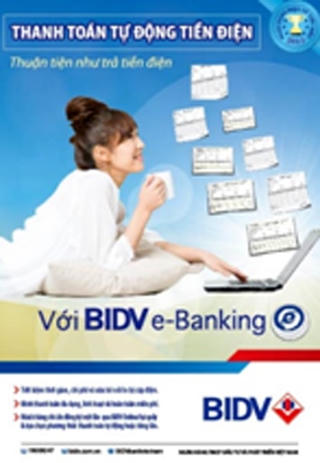 Thuận tiện như trả tiền điện cùng BIDV
