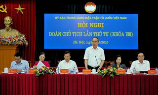 Hội nghị Đoàn Chủ tịch UBTƯ MTTQ VN: Triển khai nhiệm vụ theo tinh thần đổi mới