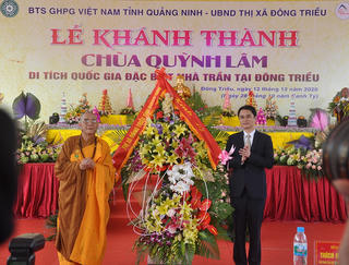 Quảng Ninh: Khánh thành chùa Quỳnh Lâm