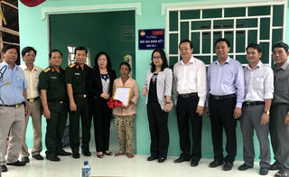 MTTQ TP Cần Thơ bàn giao 75 căn nhà Đại đoàn kết tại huyện Cờ Đỏ