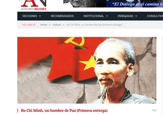 Truyền thông Argentina ca ngợi Chủ tịch Hồ Chí Minh vĩ đại