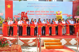 Khánh thành trường mầm non Thái Bình Dương