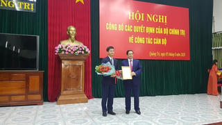 Ông Lê Quang Tùng được điều động  làm Bí thư Tỉnh ủy Quảng Trị