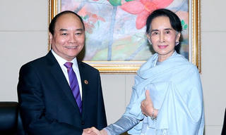 Thủ tướng gặp Cố vấn Nhà nước, Bộ trưởng Ngoại giao Myanmar