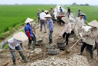 Lạc Thủy (Hòa Bình):Thẩm định nông thôn mới với xã Liên Hòa
