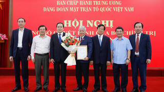 Bộ Chính trị chỉ định ông Đỗ Văn Chiến giữ chức Bí thư Đảng đoàn MTTQ Việt Nam