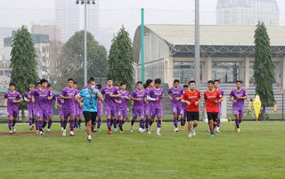 U23 Việt Nam sẵn sàng thể hiện