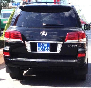 Công an Sóc Trăng nói gì về 4 xe Lexus biển xanh số đẹp?