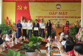 Tri ân cán bộ Mặt trận qua các thời kỳ