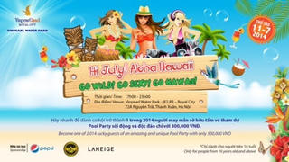 Đại tiệc Pool Party – Đắm mình trong “Thiên đường nhiệt đới Hawaii”