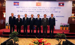 Hội nghị cấp Bộ trưởng 3 nước Đông Dương về hợp tác phòng, chống ma túy