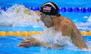 Phelps giành HC vàng thứ tư ở Olympic 2016