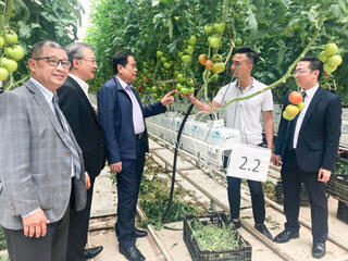 Chủ tịch Trần Thanh Mẫn làm việc tại Melbourne