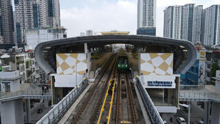 Cận cảnh Tuyến đường sắt Cát Linh - Hà Đông trước ngày khai thác thương mại