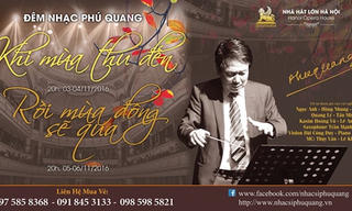 Phú Quang tổ chức hai liveshow