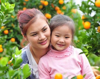 Hoa khôi bóng chuyền Phạm Kim Huệ: Tết trọn niềm vui