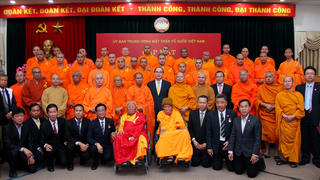 Chủ tịch Nguyễn Thiện Nhân tiếp đoàn đại biểu Phật giáo và kiều bào Thái Lan