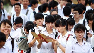 Điểm chuẩn của các trường đại học tốp đầu năm 2017
