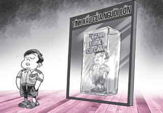 Dạy trẻ bớt vô cảm