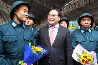 Ngày hội tòng quân ở Thủ đô