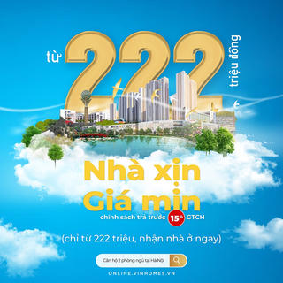 ưu đãi đặc biệt dành cho khách hàng giao qua Vinhomes Online. 