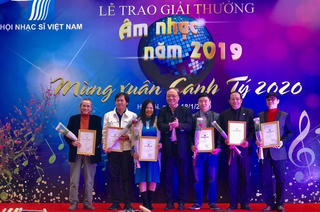Trao giải thưởng Hội Nhạc sĩ Việt Nam năm 2020