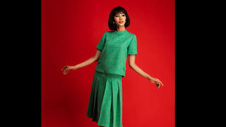 [ẢNH] Á hậu Hoàng Thùy lấn sân thiết kế