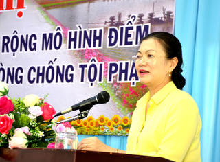 Nhân rộng các mô hình tiêu biểu trong xây dựng NTM, phòng chống tội phạm