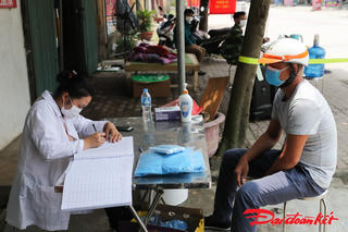 [Ảnh] Hưng Yên: Thị xã Mỹ Hào trong những ngày chống dịch 