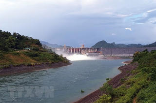 14h ngày 4/8, mở một cửa xả đáy hồ thủy điện Tuyên Quang