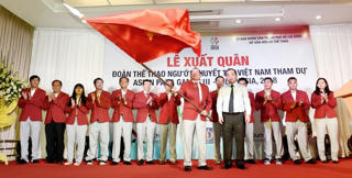 Đoàn thể thao người khuyết tật Việt Nam xuất quân dự Asian Para Games