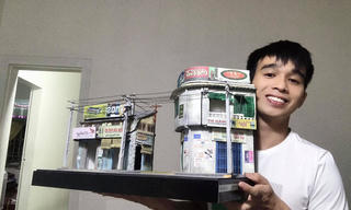 Chàng trai xứ Nghệ ‘thổi hồn’ vào đồ tái chế